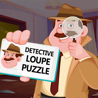 Detektiv Loupe Puslespill
