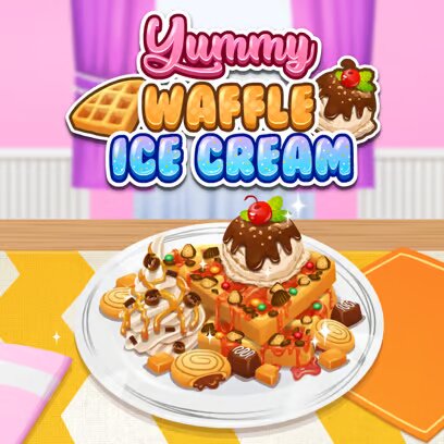 Es Krim Wafel yang Lezat