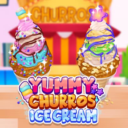 Es Krim Churros yang enak