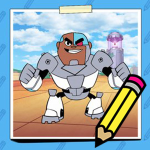 Bagaimana Menggambar Cyborg