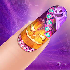 Kuku Halloween Bersinar